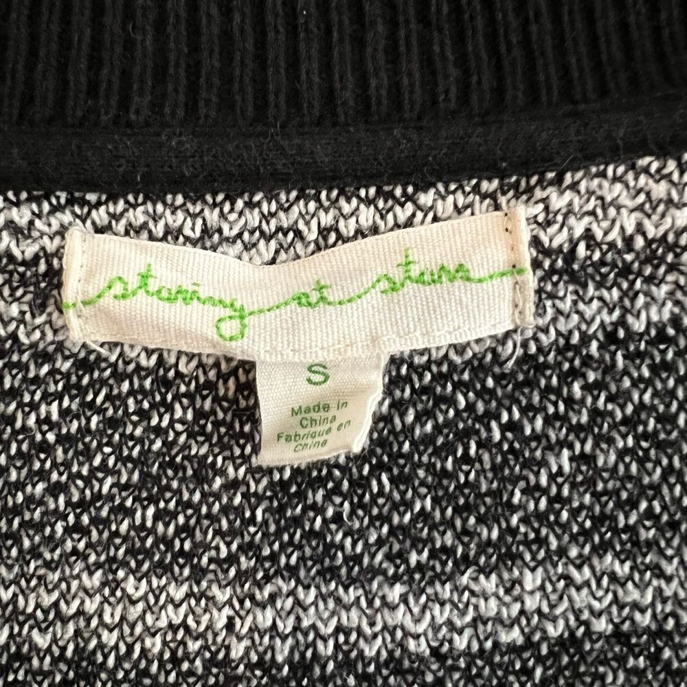 Anthropologie Button Front Striped Cardigan - Picture 3 of 7